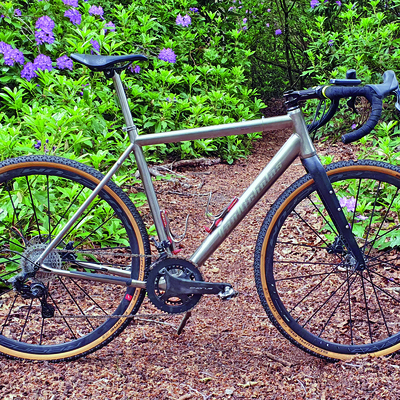 Van nicholas titanium gravel hot sale bike